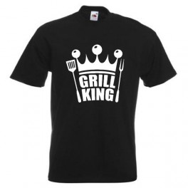Grill King (T-Shirt), Sort