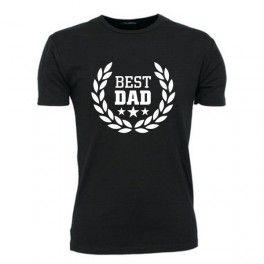 Best Dad, Sort (T-Shirt)