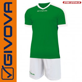 Givova, Kit Revolution Green-White (13+1)