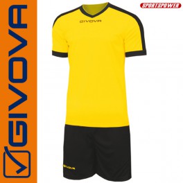 Givova, Kit Revolution Yellow-Black (13+1)