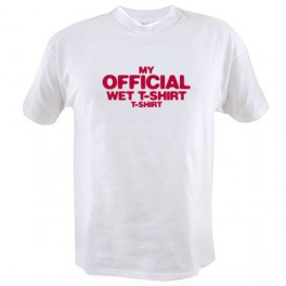 My Official Wet T-shirt (Statement T-Shirt)